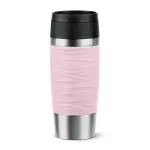 EMSA Travel Mug Waves 360 ml roosa roostevabast terasest reisikruus