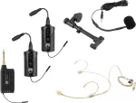OMNITRONIC Set FAS TWO kahe kanaliga UHF juhtmevaba s&uuml;steem 2 kehapakiga, peakomplekti ja akustilise kitarri mikrofoniga (660-690 MHz) 20000973