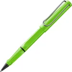 LAMY safari Rollerball Pen roheline k&otilde;rgl&auml;ikeline ergonoomilise k&auml;epideme ja metallklambriga 1240192