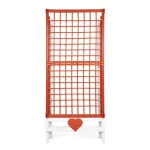 GIOSTYLE Love pesukuivatusrest Valge/Oranž 180x56x96cm