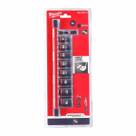 Milwaukee l&ouml;&ouml;kpadrunite komplekt 3/8 inch, 9 tk