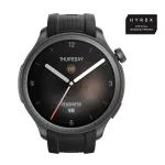 Amazfit Balance W2286GL2G nutikell 3,81 cm (1,5 tolli) AMOLED 46 mm, 480 x 480 puuteekraan, Wi-Fi, GPS, Midnight Black (must)