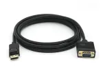 Equip DisplayPort isane VGA (HD15) isasele kaablile, 2 m, VGA (D-Sub), DisplayPort, isane, isane, sirge
