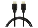 LogiLink CH0053 kiire HDMI-kaabel Etherneti toega, HDMI 1.4, A-pistik&ndash;A-pistik, 4K/30, kullatud kontaktid, 10 m, must