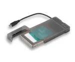 i-tec MySafe USB-C 3.1 Gen. 2 easy, HDD/SSD korpus, 2,5-tolline, Serial ATA, Serial ATA II, Serial ATA III, 10 Gbit/s, USB-&uuml;henduvus, must