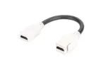 Digitus HDMI 2.0 Keystone Module with 12 cm kaabel (Female/Female)