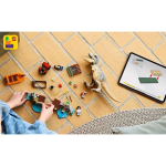 LEGO dinosauruse ehituskomplekt T. rex River Escape 76975 &mdash; 199 tk, 2 minifiguuri, vanus 5+