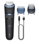 Habemetrimmer Philips BT3665/15 t&auml;ismetallteradega, 0,5&ndash;20 mm, 40 astet, juhtmevaba, must