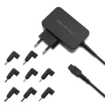 Toiteadapter QOLTEC Universal 30W 8 vahetatava pistikuga