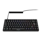 Mehaaniline m&auml;nguriklaviatuur Sharkoon Skiller SGK50S3 PBT must kollane RGB