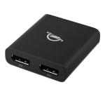 OWC OWCTB3ADP2DPT Thunderbolt 3 &ndash; kahe DisplayPort-i adapter, must