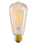Tellur TLL331191 WiFi nutikas h&otilde;&otilde;gniidiga pirn E27, 6 W, 600 lm, 2000&ndash;5000K, h&auml;mardatav, merevaigukarva, soe / valge valgus