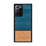 Telefoni&uuml;mbris man and wood Galaxy Note 20 Ultra denim must