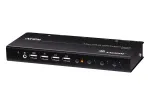 ATEN 4-Port USB 4K HDMI KVMP Switch USB klaviatuur hiir video