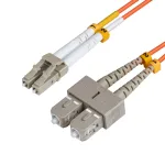 Microconnect FIB420003 InfiniBand/optiline kaabel 3 m LC SC oranž