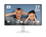 MSI PRO MP273QWDE E2 kontorimonitor, 27 tolli (68,6 cm), 2560 x 1440 WQHD, IPS, 100 Hz, 1 ms MPRT, HDMI, DisplayPort, valge