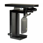 Lauakinnitusega protsessori hoidik ROLINE Mini PC Holder, laiendatav, p&ouml;&ouml;rdefunktsiooniga, must