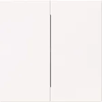 BJ Wippe geschlossen studiowei&szlig; 1785-44G f.Serienschalter Busch-art linear 1 (2CKA001751A3385)