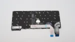 Klaviatuur Lenovo 5N21H76850 ingliskeelne taustvalgustusega ThinkPad X13 Gen 3 jaoks