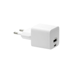 EU seinilaadija d bramante re-charge Pro &mdash; USB‑C 25W + USB‑A 18W, 110&ndash;240V, siseruumidesse, valge
