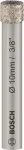 Puuritera Bosch 2608599051, teemantotsik, 10 mm l&auml;bim&otilde;&otilde;t, 66 mm pikkus
