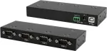 Exsys EX-13074HM - USB 2.0 muundur, USB-B -> 4x RS-232, FTDI
