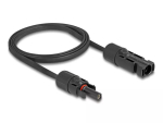 Kaabel DeLOCK DL4 Solar lame kaabel isane-emane 1 m must 3,3 mm&sup2;