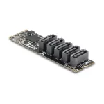 Sisemine SATA adapter DELOCK 64241 M.2 (Key B+M) kuni 5x SATA koos JMicron JMB585, LED-indikaatorid, arvutile