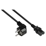 Good Connections P0150-S050 - 5 m - Netzstecker Typ E+F - C15-Koppler - H05V2V2-F - 250 V