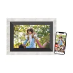 Braun DigiFrame 10B digitaalne fotoram Must, Hall 25,6 cm (10,1 tolli) puuteekraan Wi-Fi