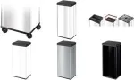 Pr&uuml;gikast Hailo Big-Box Swing XL 52 L must &ndash; pendelliigiga kaas, 52 liitrit