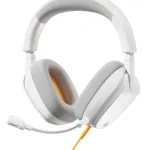 Glorious Gaming Glorious GHS Eternal &ndash; stereom&auml;ngupeakomplekt arvutile, PS5-le, PS4-le, Xboxile, Switchile &ndash; kohandatud h&auml;&auml;lestusega nurga all draiverid, reguleeritav kristallselge eemaldatav mikrofon, 3,5 mm &ndash; vastupidav, kogu p&auml;eva/&ouml;&ouml; mugavus &ndash; valge