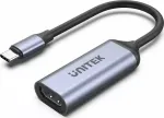USB-C HDMI-adapter Unitek V1416B, hall, &uuml;he pordiga video v&auml;ljund