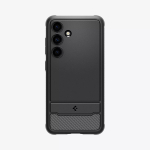Spigen Rugged Armor mobiiltelefoni &uuml;mbris Must Samsung Galaxy S24 15.8 cm