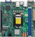 Supermicro MBD-X12STL-IF emaplaat - Mini-ITX - LGA1200 - Intel C252 - DDR4 - Kahe Gigabit LAN - IPMI