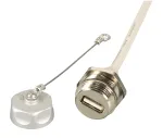 EFB Elektronik IP67 paneeli USB-pistikupesa, M20, USB 2.0, emane-isane, 0,5 m