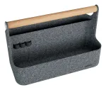 Leitz Portable Desk Organizer Felt Grey