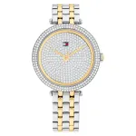 Tommy Hilfiger Blake 1782760 naiste kvarts-analoogkell 34mm h&otilde;bedane roostevabast terasest v&otilde;rk