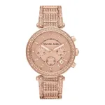 Michael Kors MK5663 Naiste roosakuldse tooniga roostevabast terasest kronograafkell 39mm