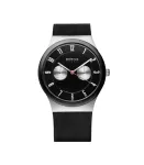 BERING meeste k&auml;ekell 32139-202 Classic Collection 39mm kvarts roostevabast terasest v&otilde;rk must sihverplaat