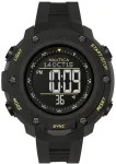 Nautica NAI19523G meeste kvarts-analoogkell, roostevaba teras ja silikoon, 44 mm, must sihverplaat, kuup&auml;ev