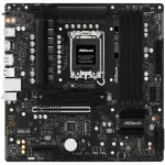 Emaplaat ASRock B860M Pro-A micro ATX &mdash; Intel B860, LGA 1851, DDR5, 4 DIMM, kuni 256 GB, 2.5Gb Ethernet