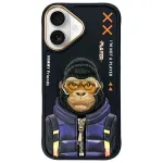 Nimmy Cool&Cute 2.0 Monkey Tagakaas Apple iPhone 16 6.1 inch jaoks - Must