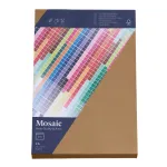 Artoz Papier Mosaic &uuml;mbrikud DIN C6 ilma aknata, naturaalne, m&auml;rgliimiga, 20 tk