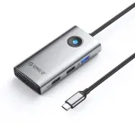 ORICO PW11-5P-GY-EP USB-C Hub 5-in-1, 1x USB-A 3.0 5Gbps, 2x USB-A 2.0, HDMI 4K@30Hz, PD 60W, Grey
