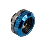 Bitspower Multi-Link adapter G1/4 inch isane 16 mm OD k&otilde;vatorule, sirge &uuml;hendus, l&auml;ikiv must