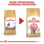 Kuiv kassitoit Royal Canin British Shorthair Kitten 2 kg &ndash; kana, 38% valku, 20% rasva, kasvuvalem