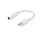 SAVIO USB Type 3.1 C (M) &ndash; Jack 3.5mm (F) heliadapter Valge AK-35
