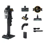 Samsung Jet 95S CompleteClean juhtmeta pulstolmuimeja &ndash; VS70H28HFC/WD, satiinkreemikas, 210 AW, 60 min t&ouml;&ouml;aeg, liitiumioon