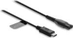 Delock USB Type-C laadimiskaabel 4.3 V elektrilistele pardlitele, &uuml;hilduv Philips OneBlade 360 Face + Body - asenduslaadimiskaabel 1 m